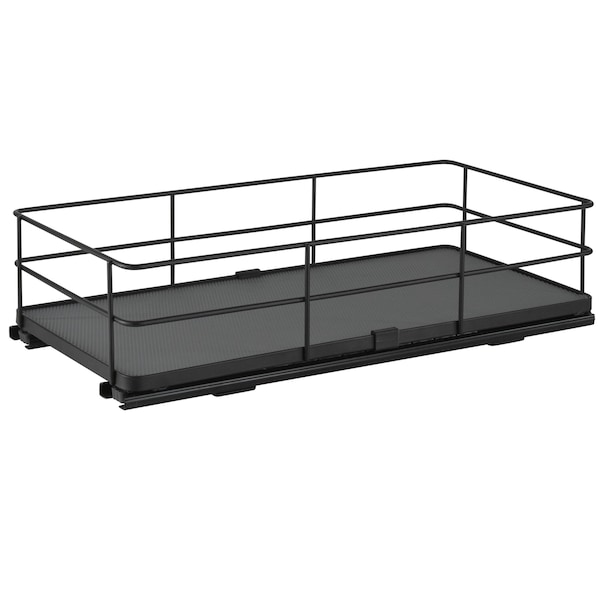 Organize It All Slide Out Shelf Organizer in Matte Black 15235-MATTEBLK - main